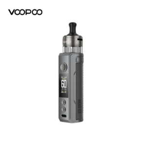 Drag S2 Pod Kit 2500mAh 60W 5ml by VooPoo – Grey Metal