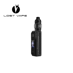 Kit Thelema Solo 100 Pro 5ml 21700/18650 by Lost Vape –Black Carbon